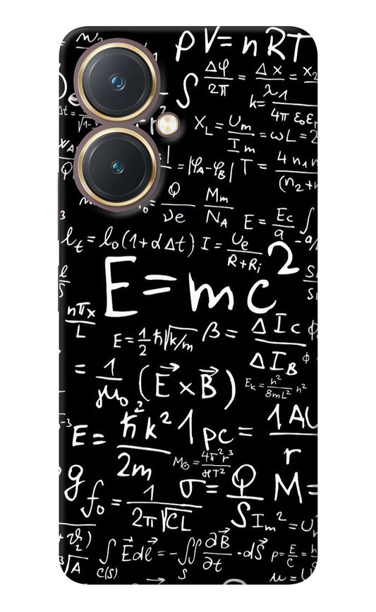 Physics Albert Einstein Formula Vivo Y27 Back Cover