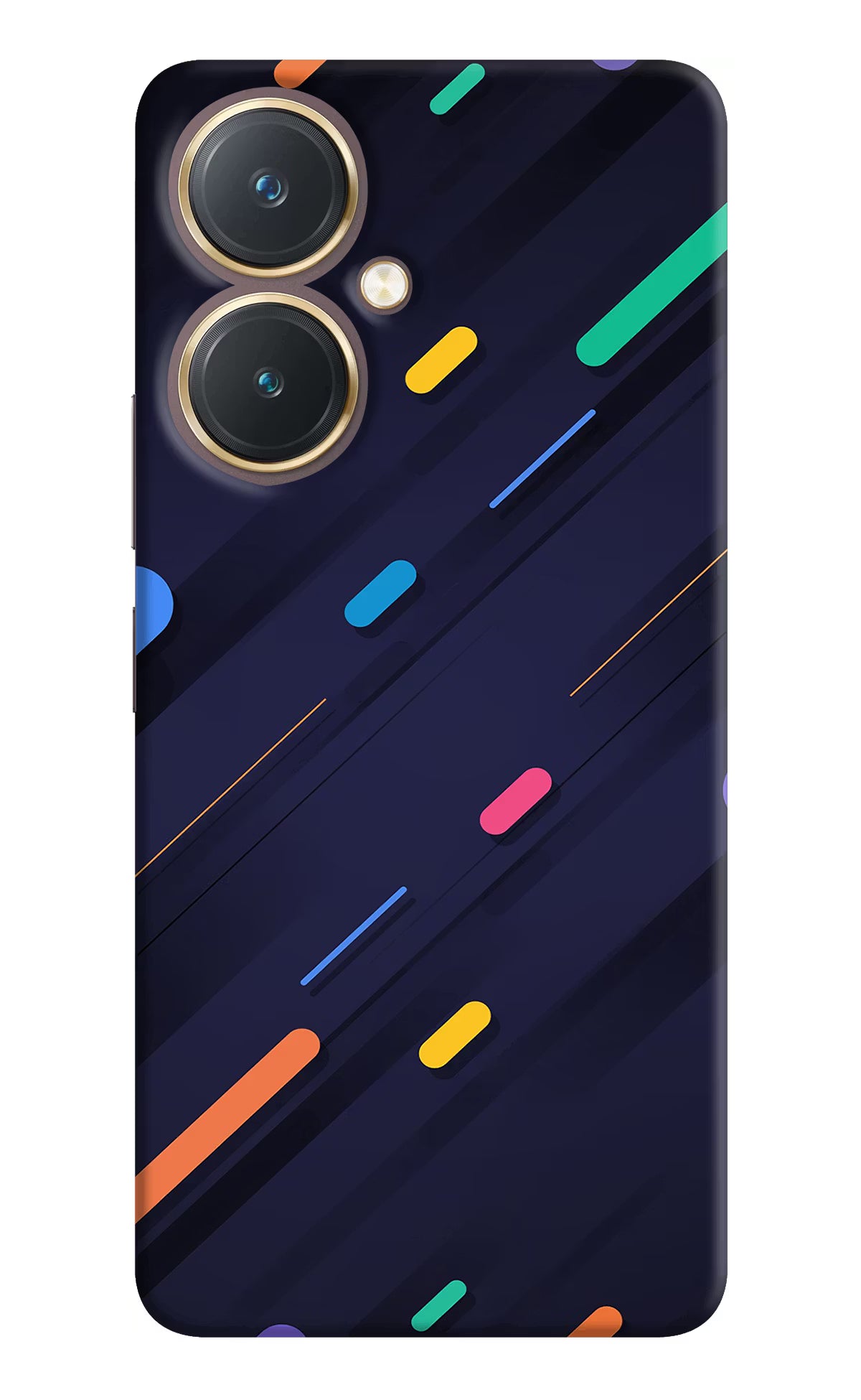 Abstract Design Vivo Y27 Hard Case Back Cover by Casekaro