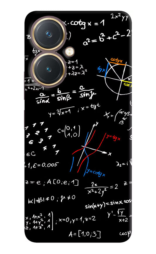 Mathematics Formula Vivo Y27 Hard Case Back Cover by Casekaro