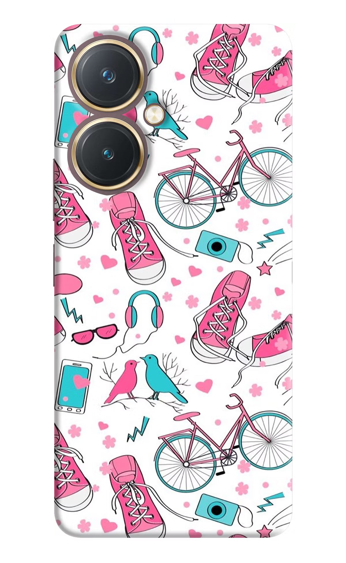 Artwork Vivo Y27 Hard Case Back Cover by Casekaro