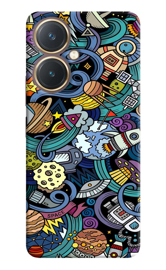 Space Abstract Vivo Y27 Hard Case Back Cover by Casekaro