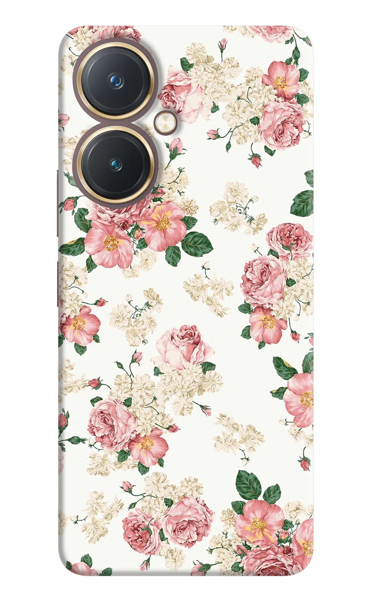 Flowers Vivo Y27 Hard Case Back Cover by Casekaro