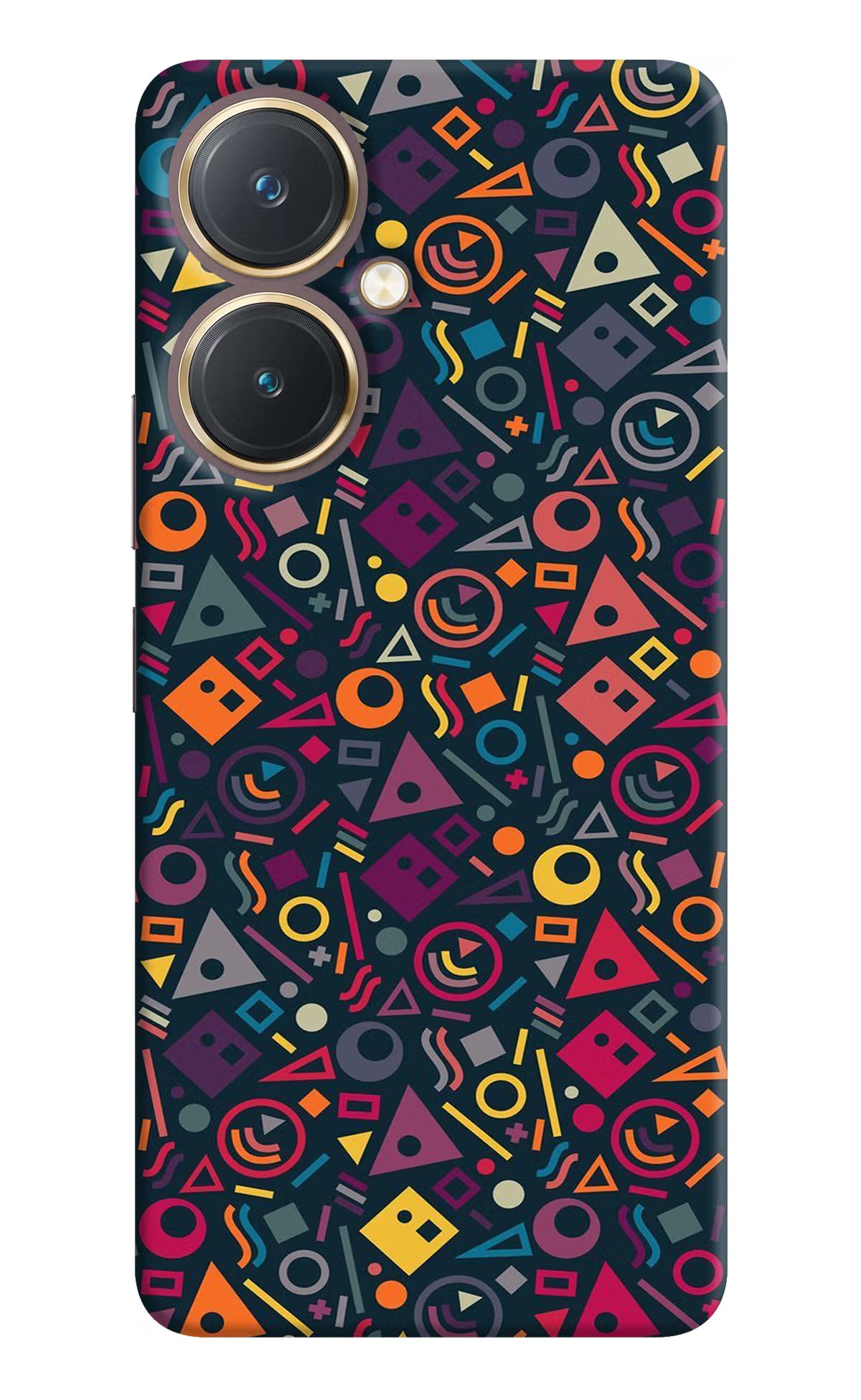 Geometric Abstract Vivo Y27 Hard Case Back Cover by Casekaro