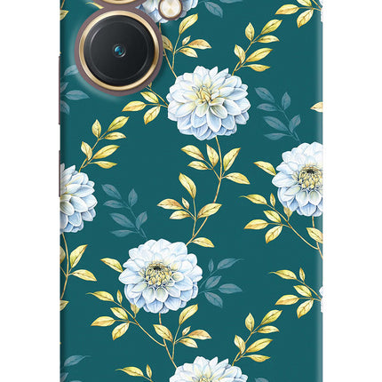 Flowers Vivo Y27 Hard Case Back Cover by Casekaro