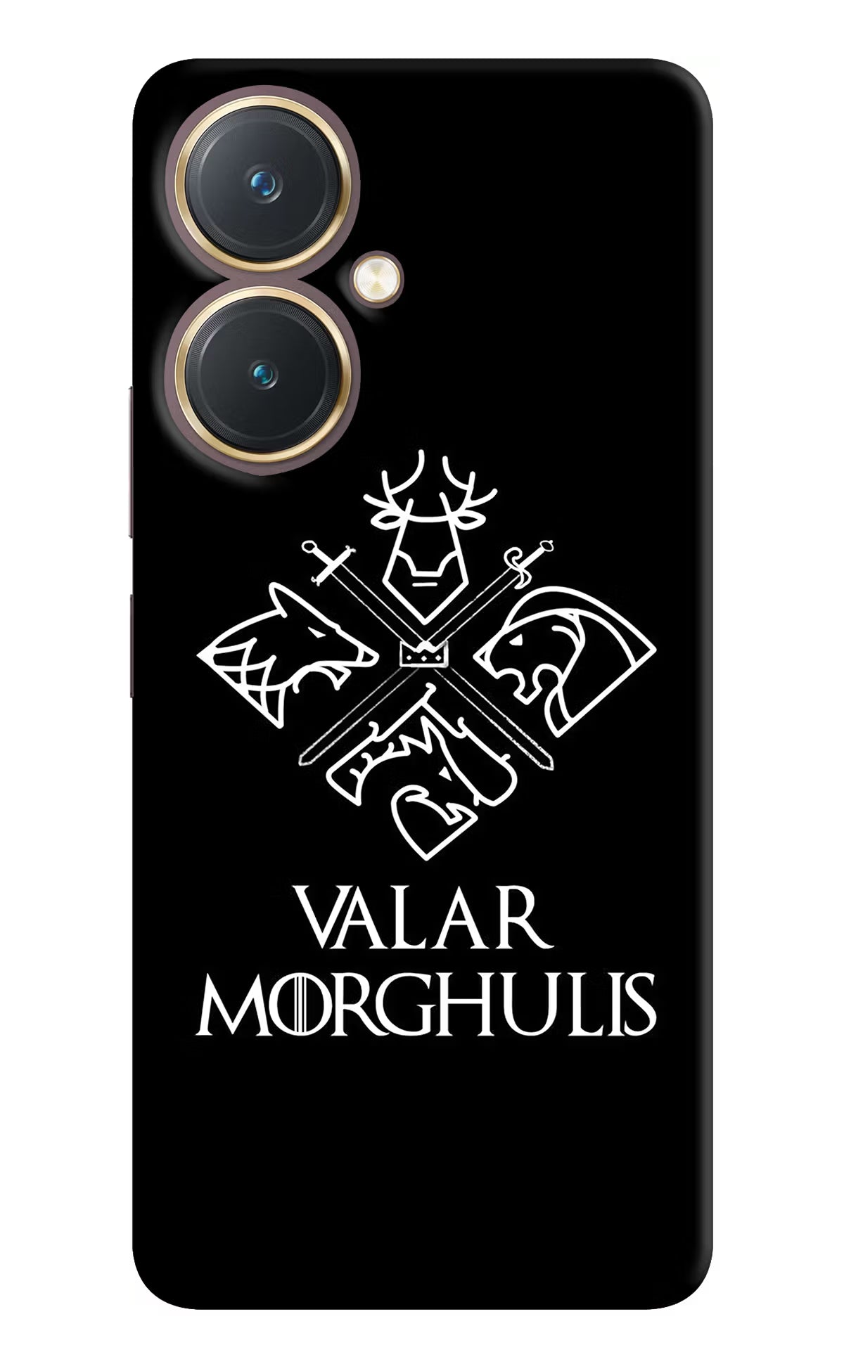 Valar Morghulis | Game Of Thrones Vivo Y27 Hard Case Back Cover by Casekaro