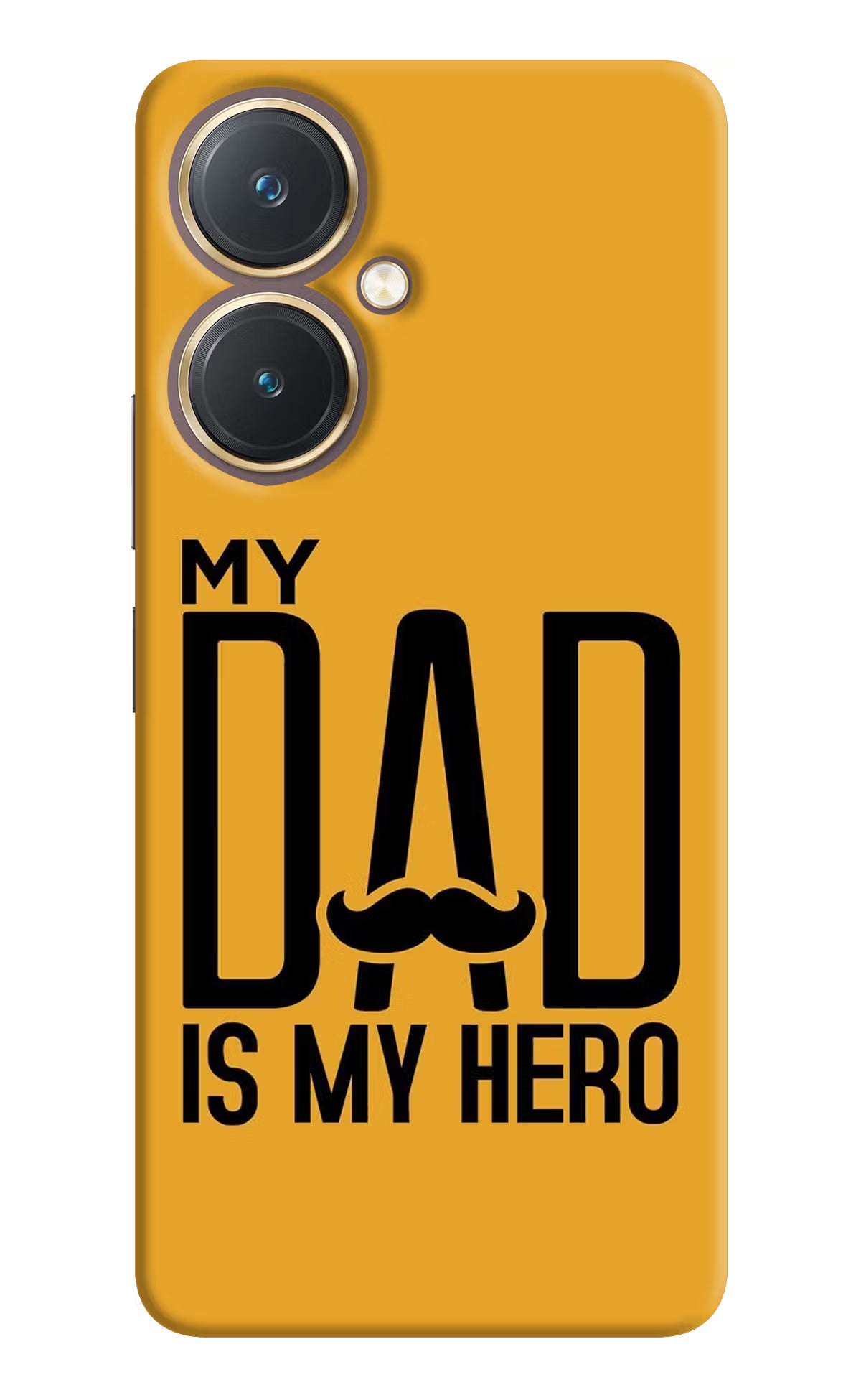 My Dad Is My Hero Vivo Y27 Hard Case Back Cover by Casekaro