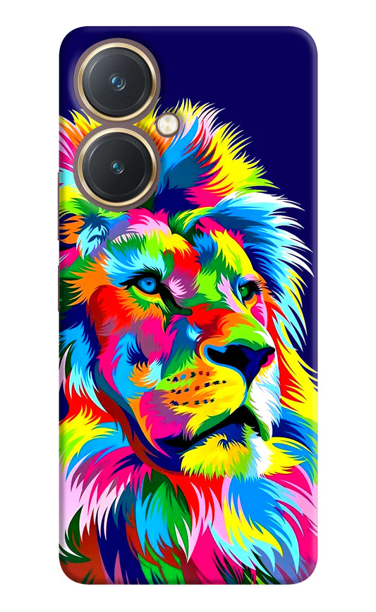Vector Art Lion Vivo Y27 Hard Case Back Cover by Casekaro