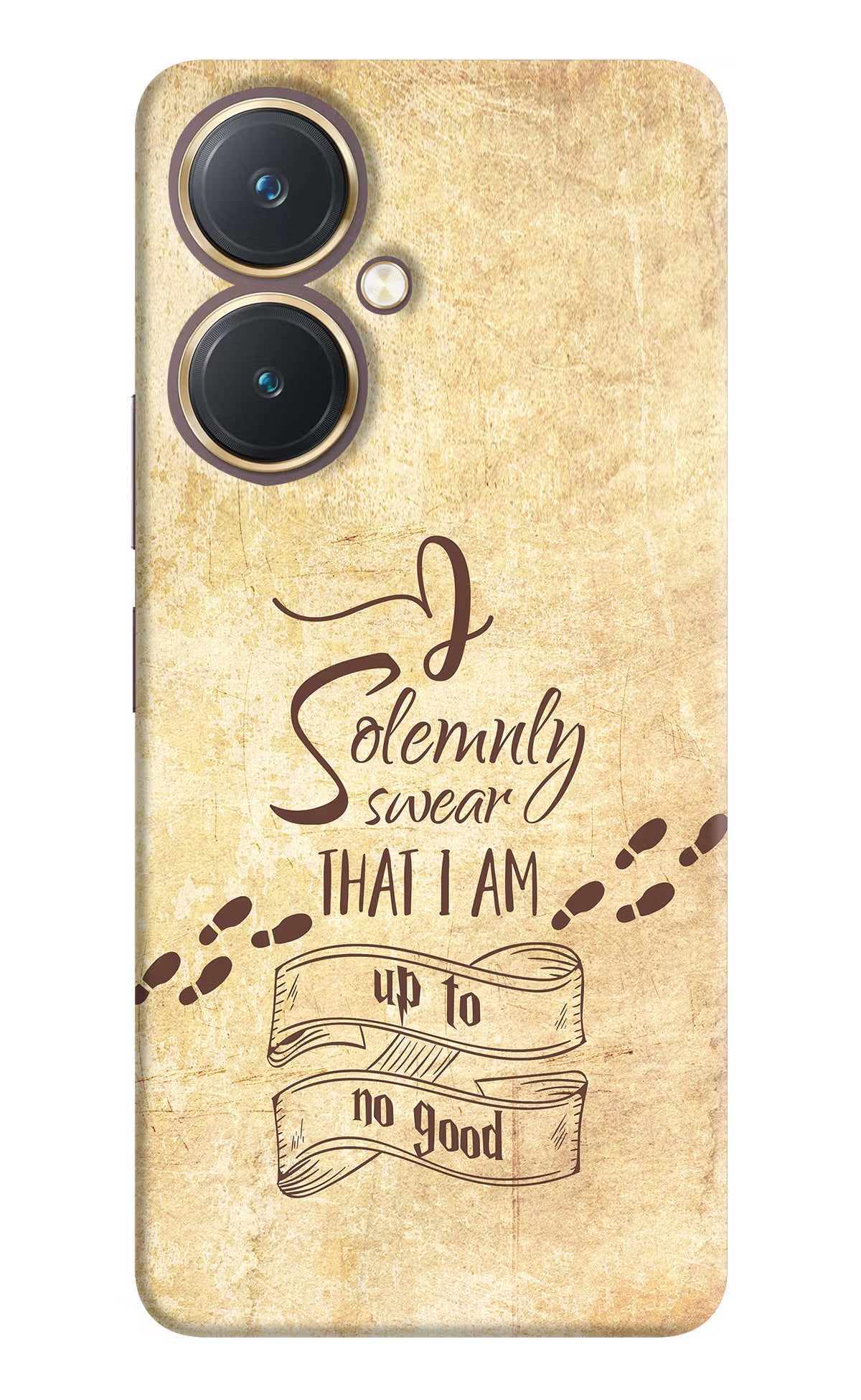 I Solemnly swear that i up to no good Vivo Y27 Hard Case Back Cover by Casekaro