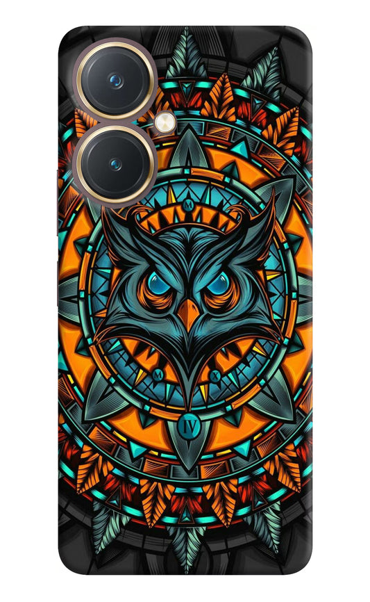 Angry Owl Art Vivo Y27 Hard Case Back Cover by Casekaro