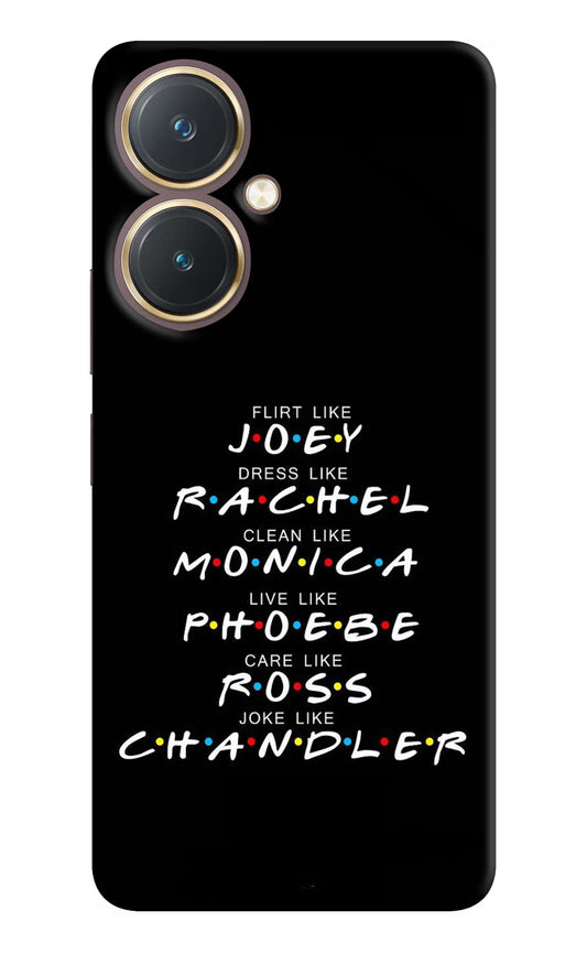 FRIENDS Character Vivo Y27 Hard Case Back Cover by Casekaro