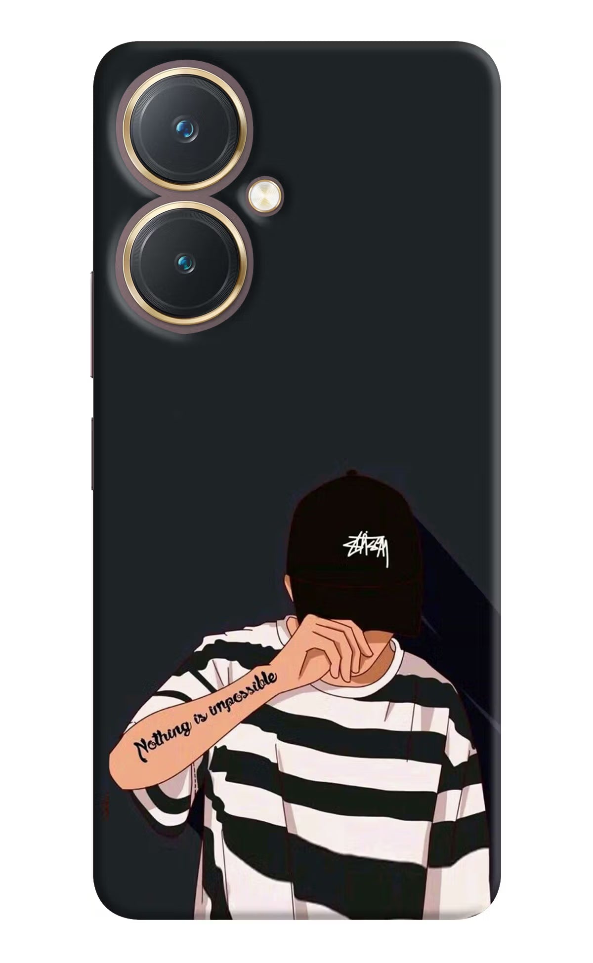 Aesthetic Boy Vivo Y27 Hard Case Back Cover by Casekaro