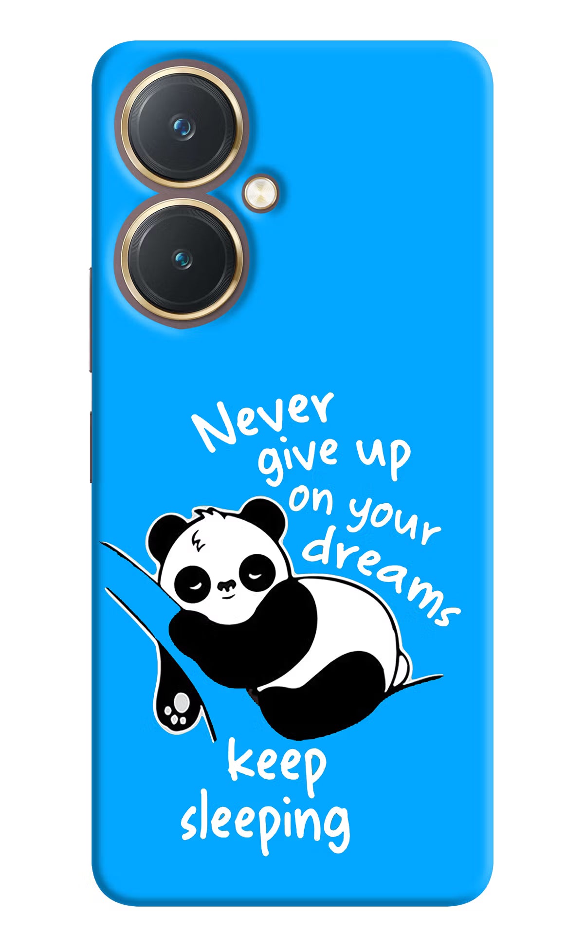 Keep Sleeping Vivo Y27 Hard Case Back Cover by Casekaro
