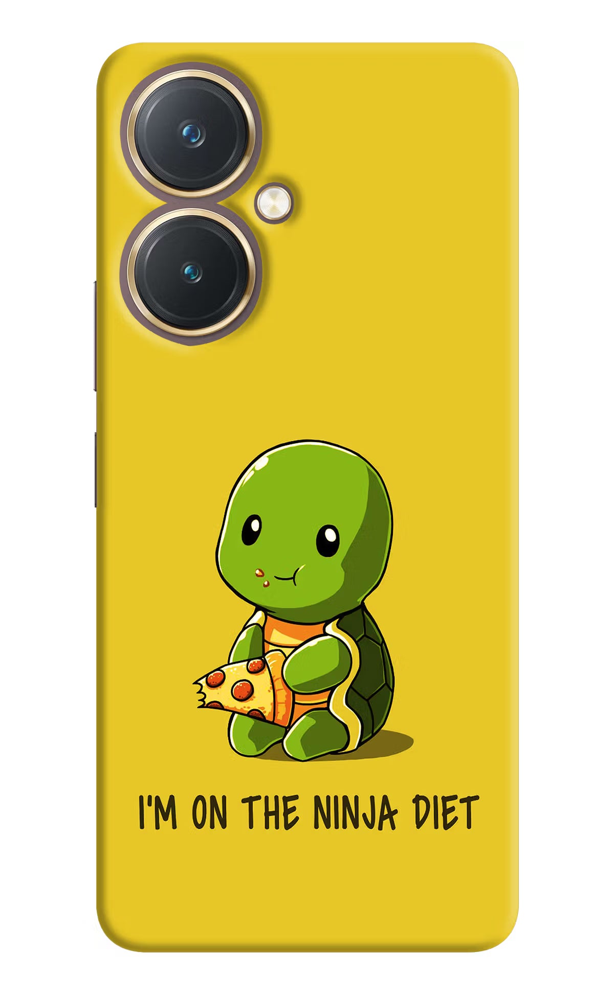I'm on Ninja Diet Vivo Y27 Hard Case Back Cover by Casekaro