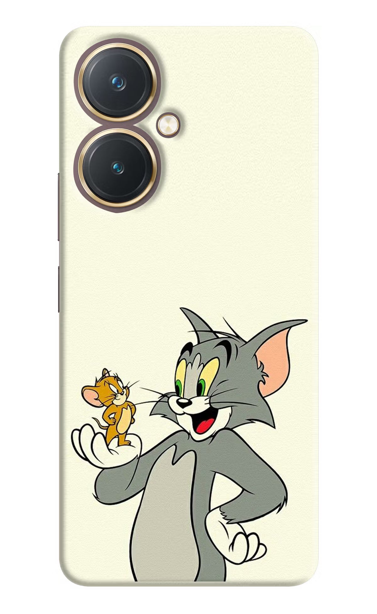 Tom & Jerry Vivo Y27 Hard Case Back Cover by Casekaro
