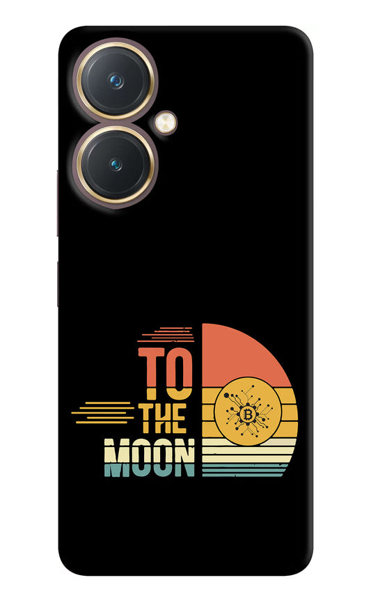 To the Moon Vivo Y27 Hard Case Back Cover by Casekaro