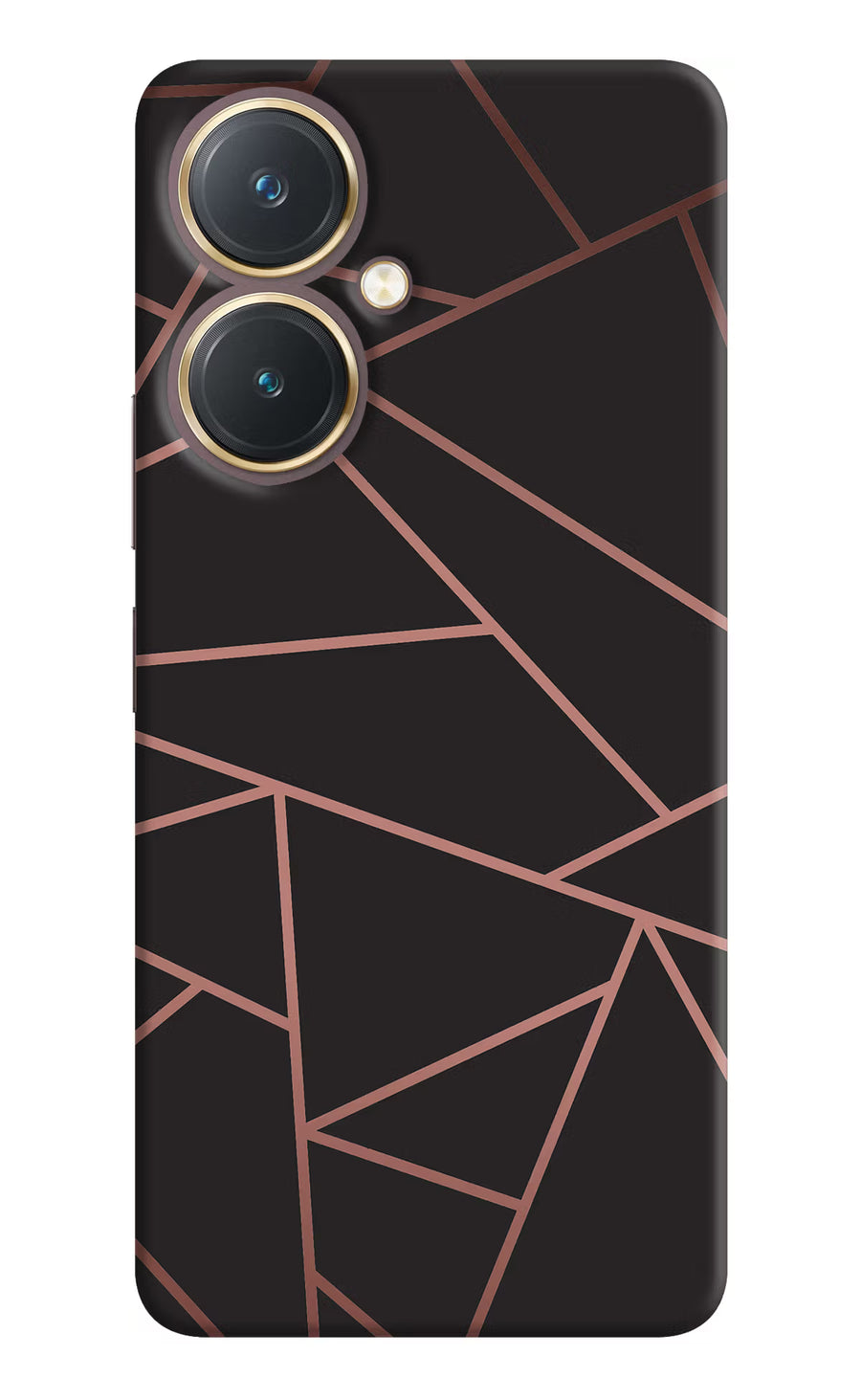 Geometric Pattern Vivo Y27 Back Cover, Hard case