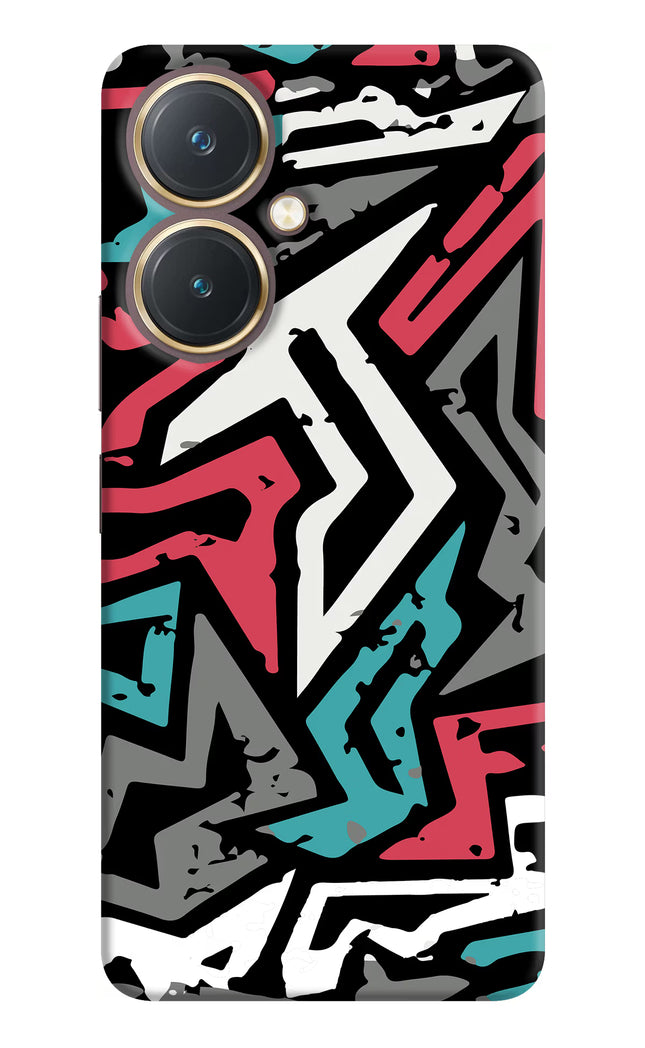 Geometric Graffiti Vivo Y27 Hard Case Back Cover by Casekaro