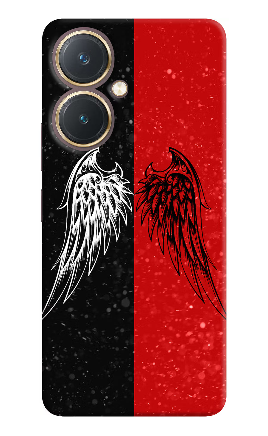 Wings Vivo Y27 Back Cover, Hard case