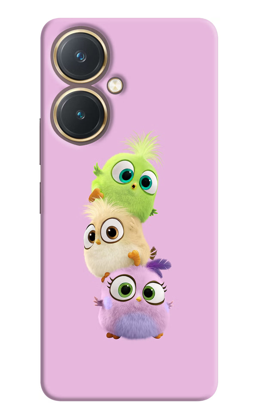 Cute Little Birds Vivo Y27 Back Cover, Hard case