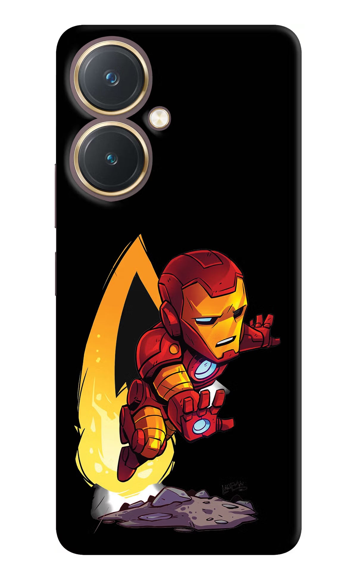 IronMan Vivo Y27 Hard Case Back Cover by Casekaro
