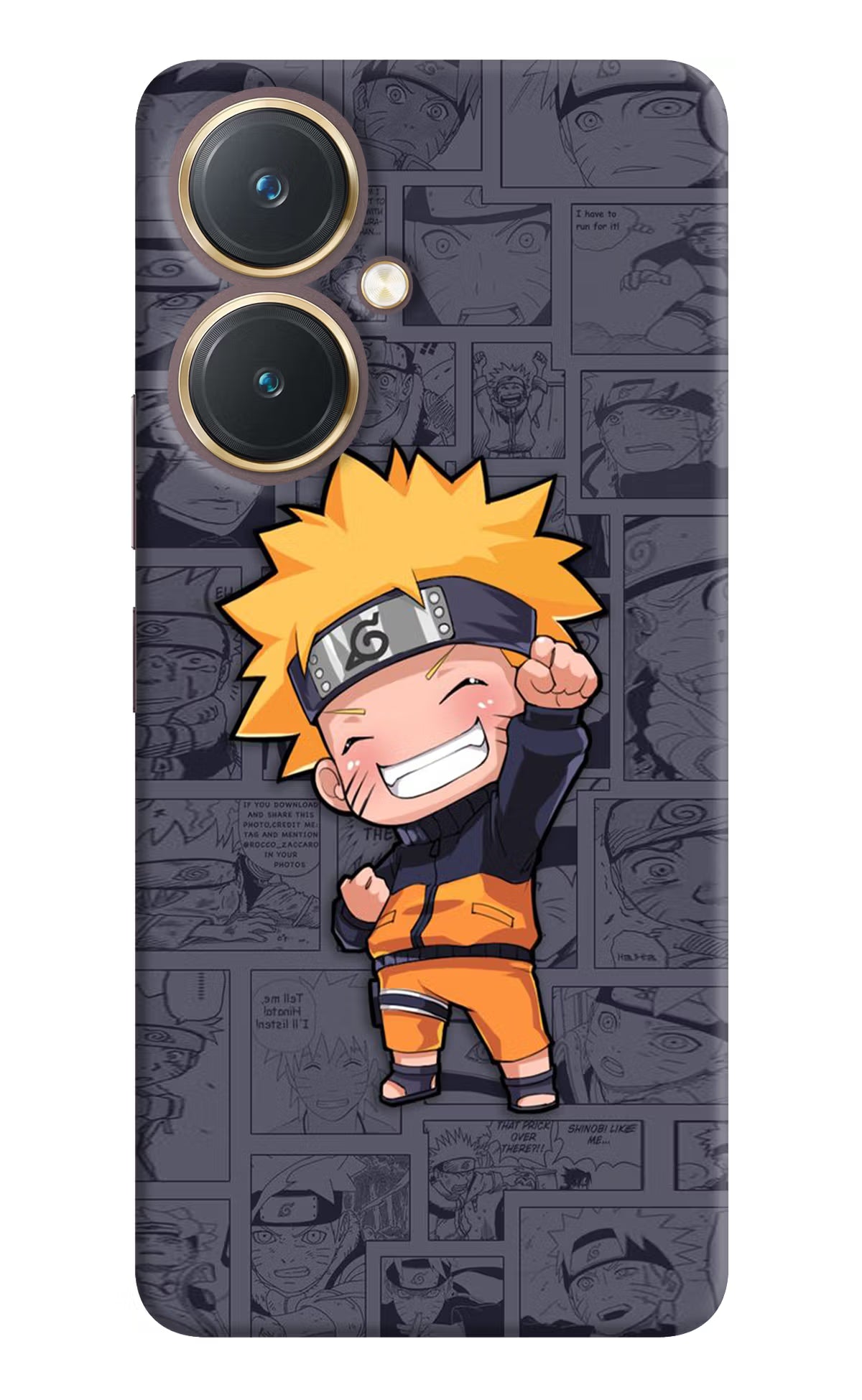 Chota Naruto Vivo Y27 Hard Case Back Cover by Casekaro