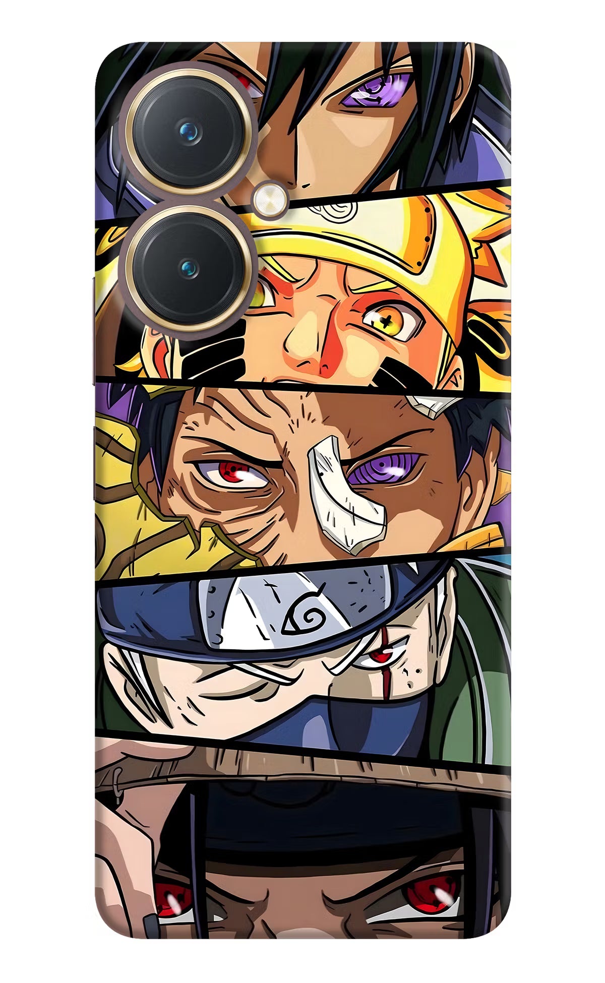 Naruto Character Vivo Y27 Hard Case Back Cover by Casekaro