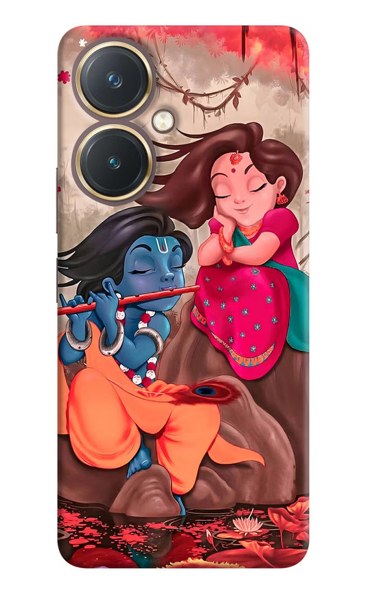 Radhe Krishna Vivo Y27 Hard Case Back Cover by Casekaro