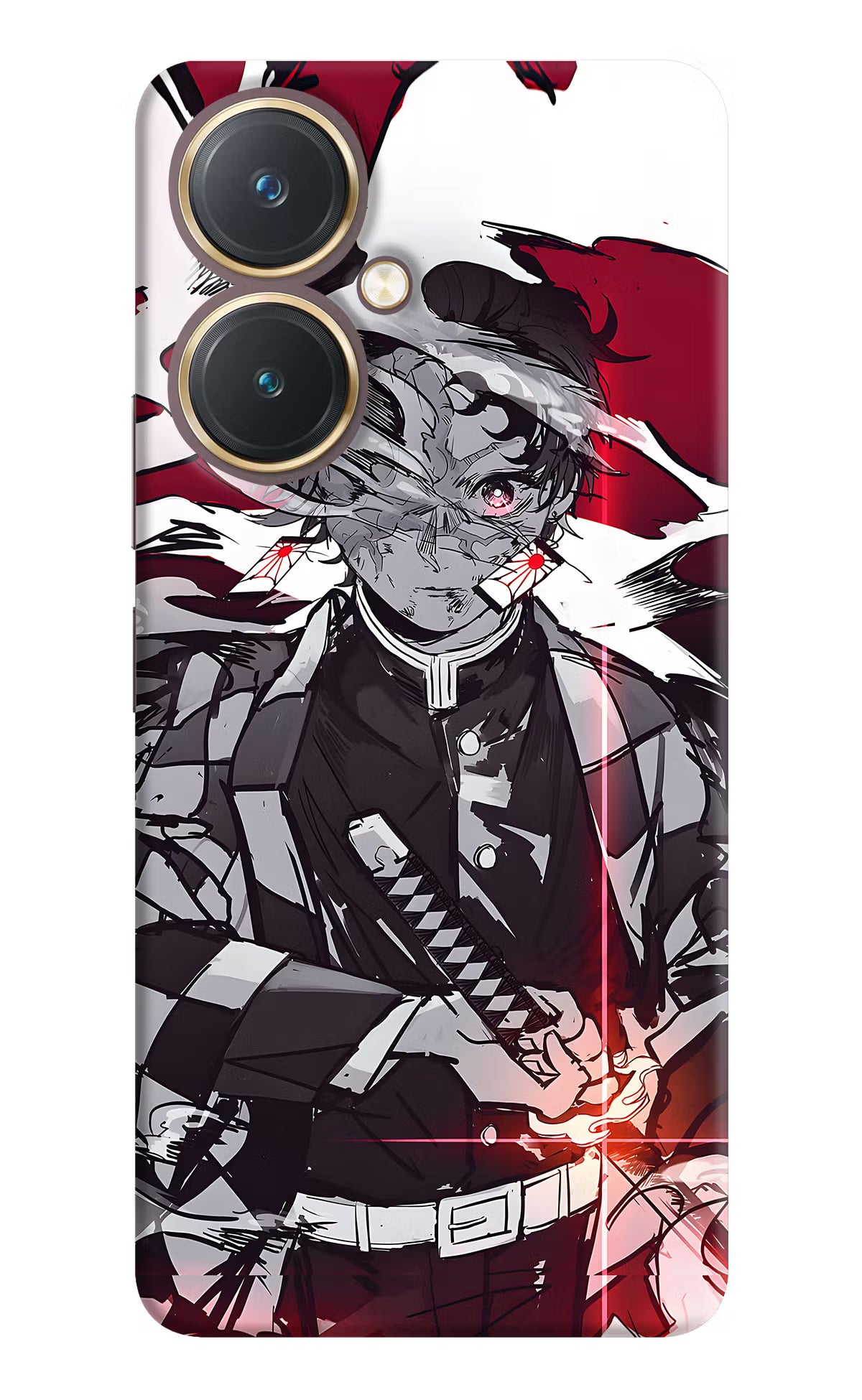 Demon Slayer Vivo Y27 Hard Case Back Cover by Casekaro