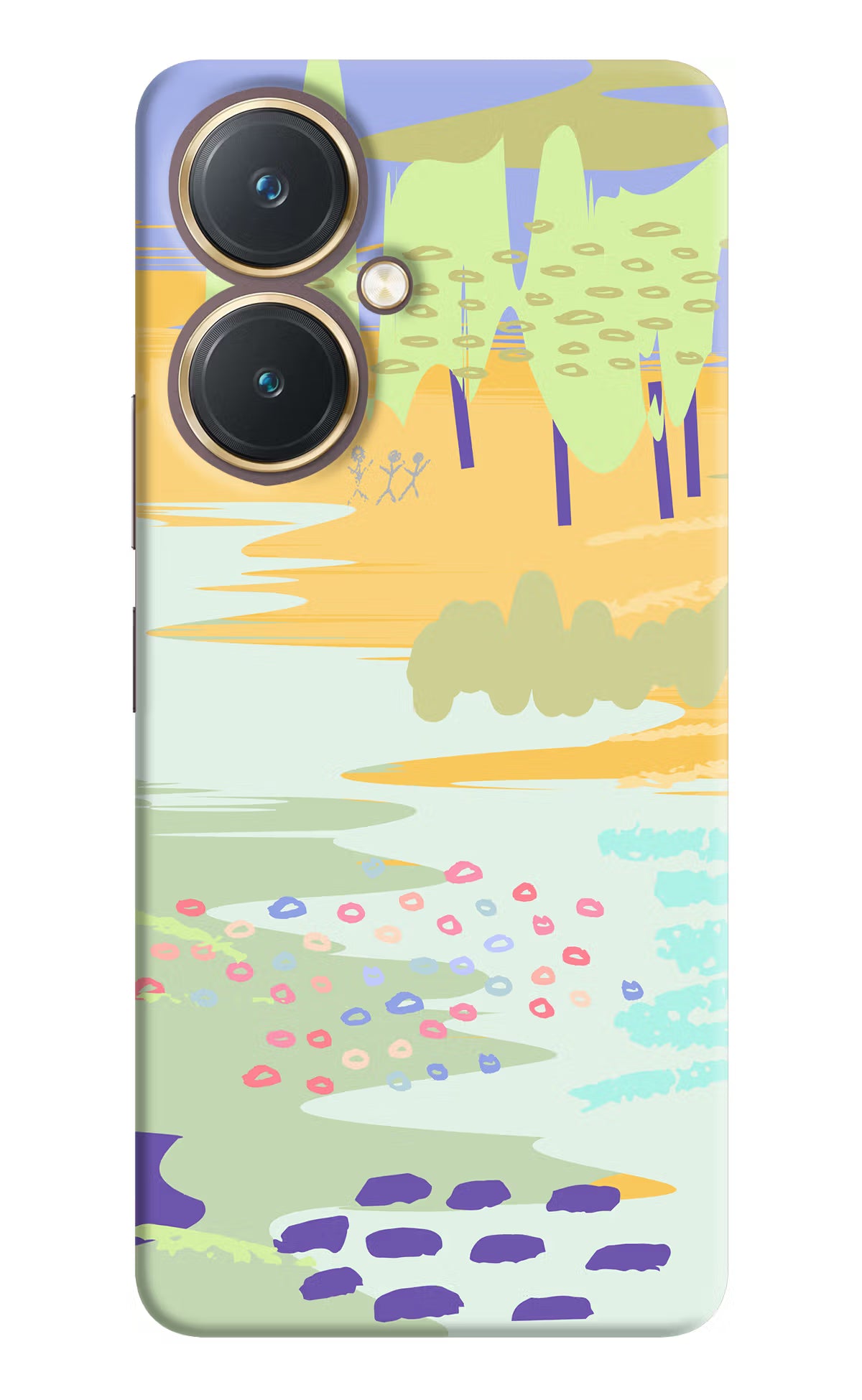 Scenery Vivo Y27 Hard Case Back Cover by Casekaro