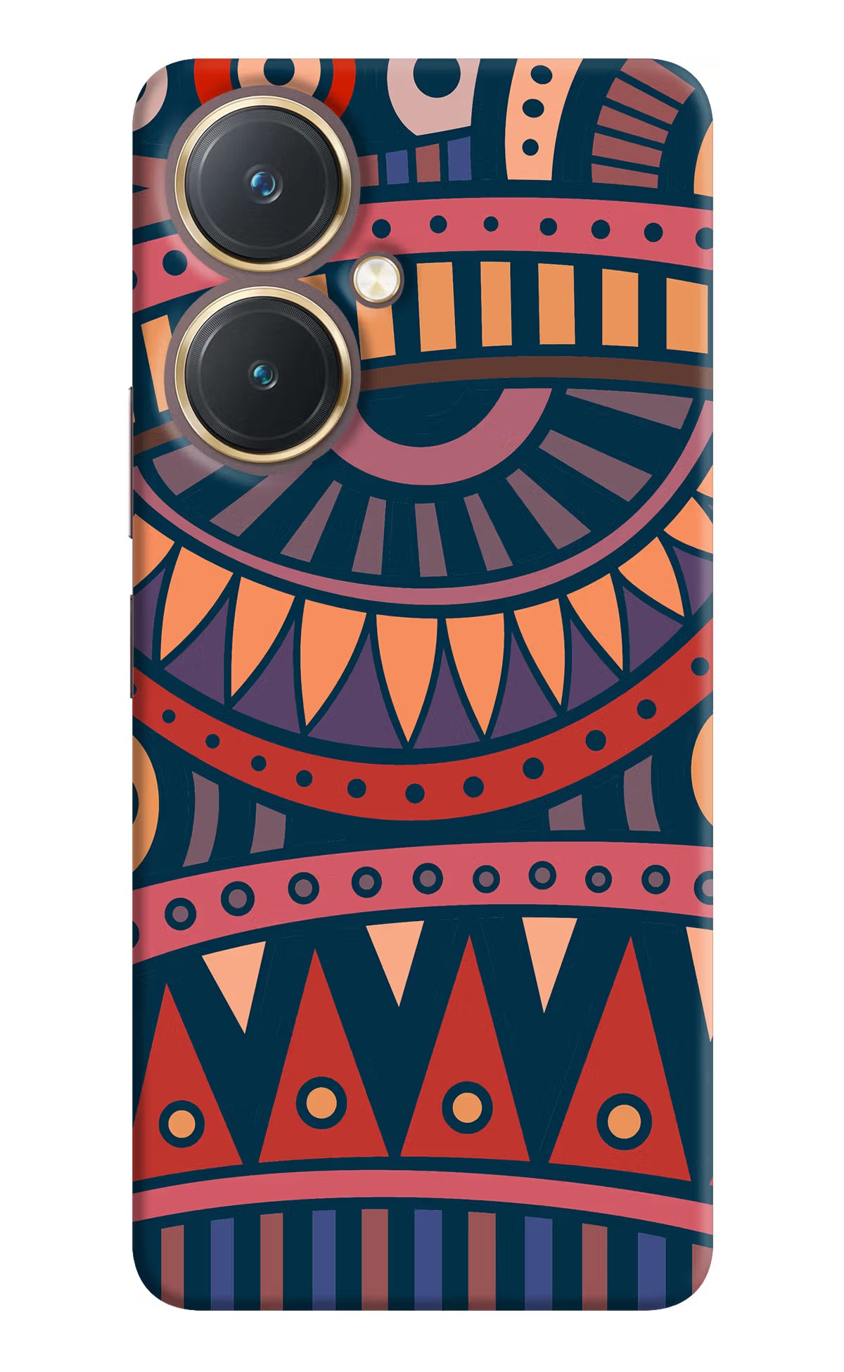 African Culture Design Vivo Y27 Hard Case Back Cover by Casekaro