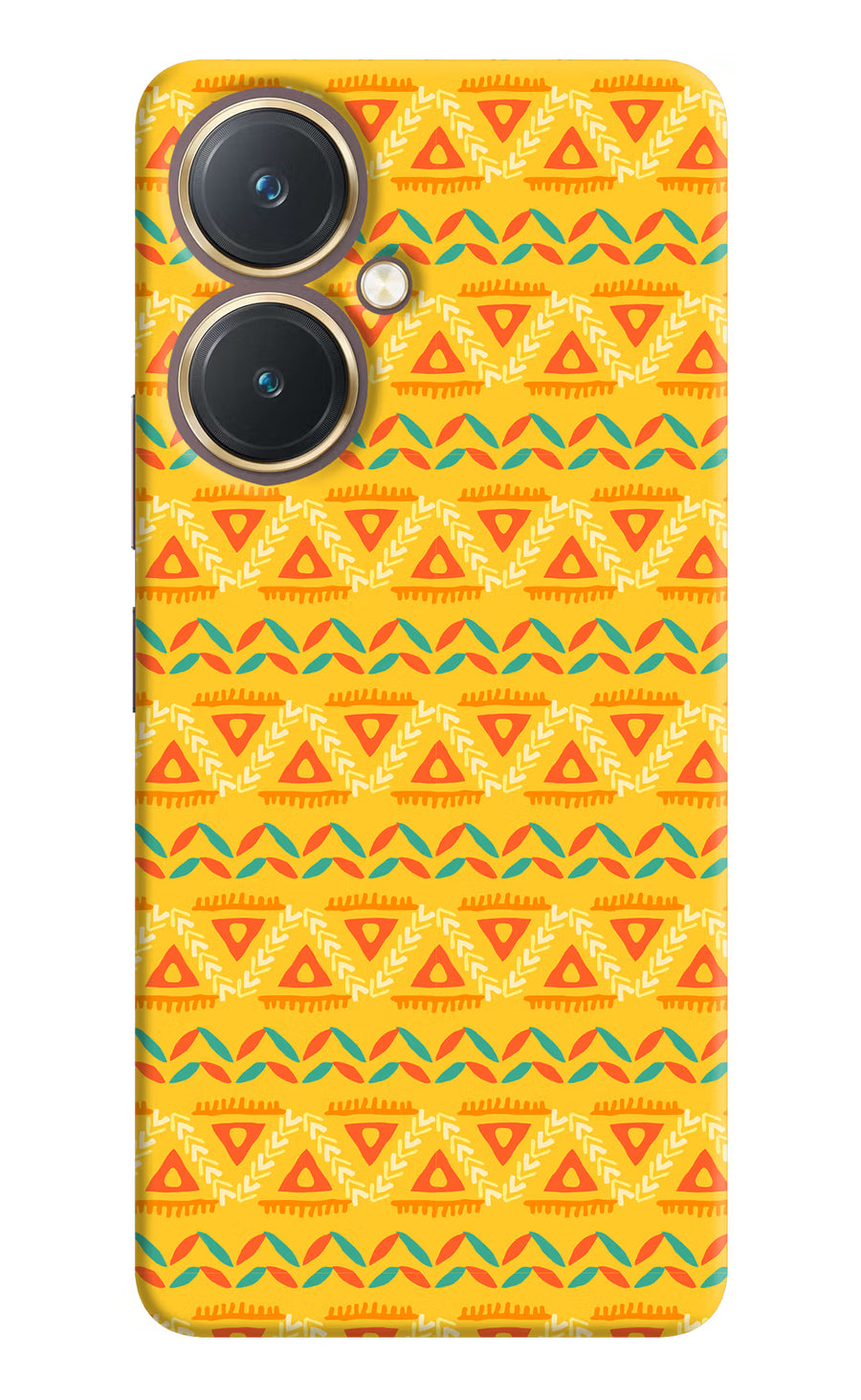 Tribal Pattern Vivo Y27 Back Cover, Hard case