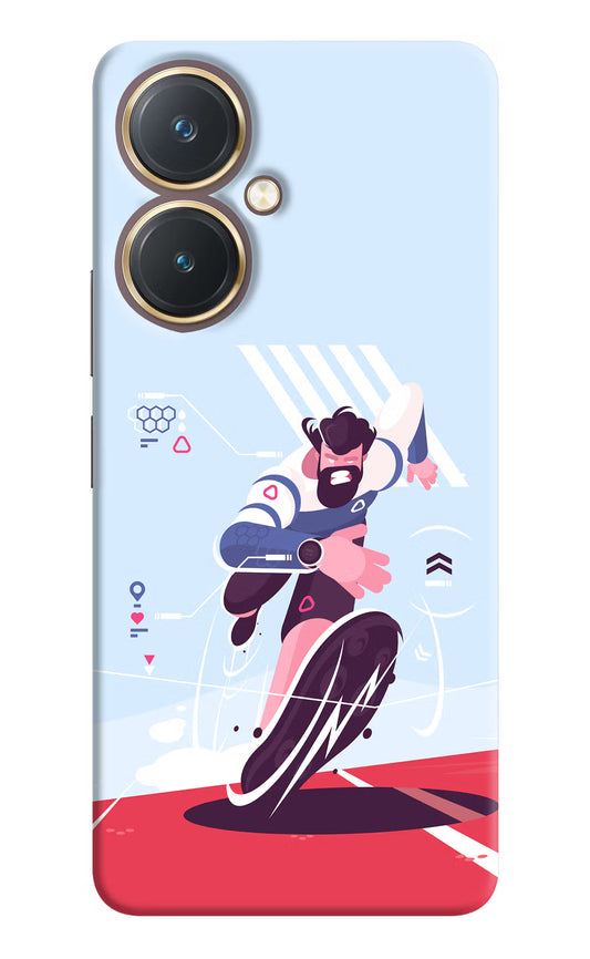 Run Pro Vivo Y27 Hard Case Back Cover by Casekaro