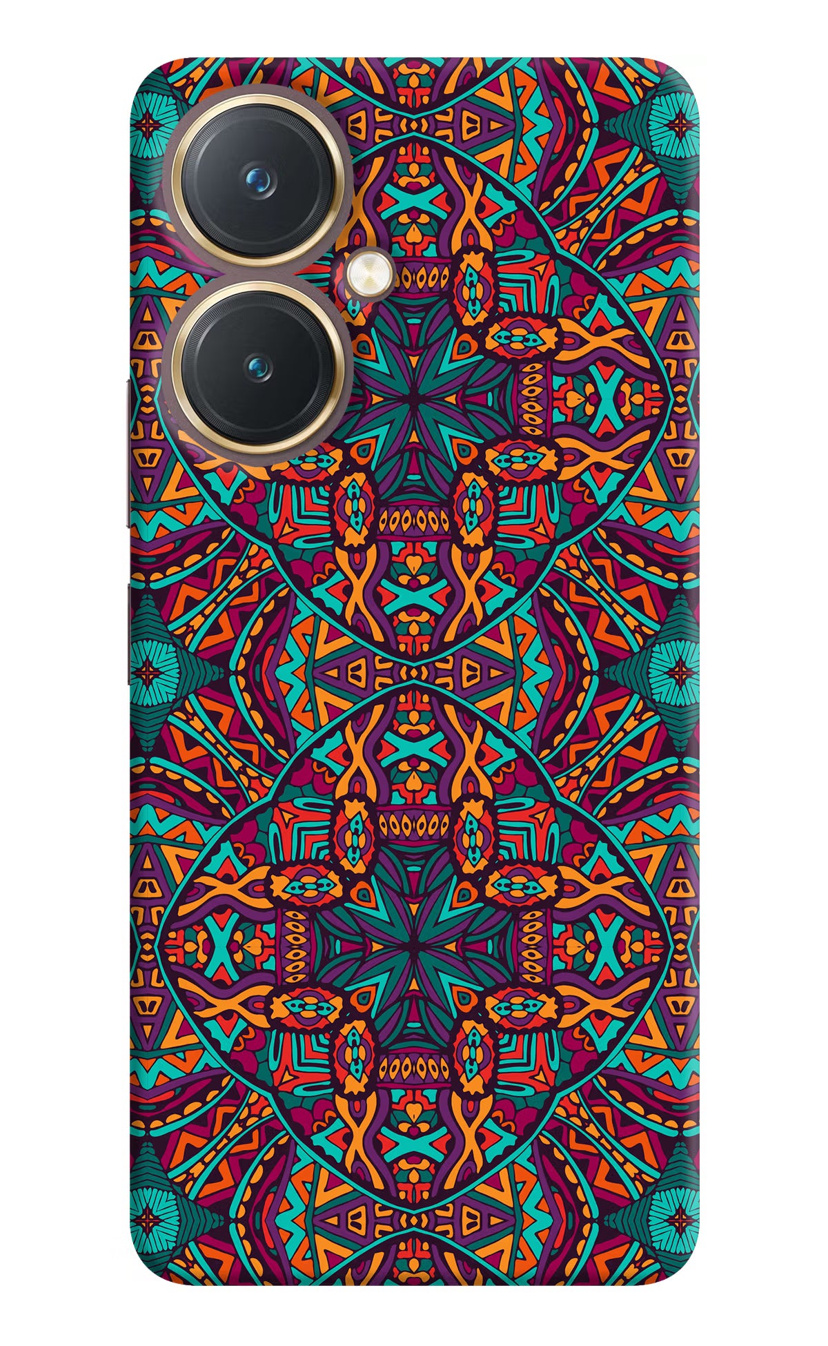 Colour Mandala Vivo Y27 Hard Case Back Cover by Casekaro