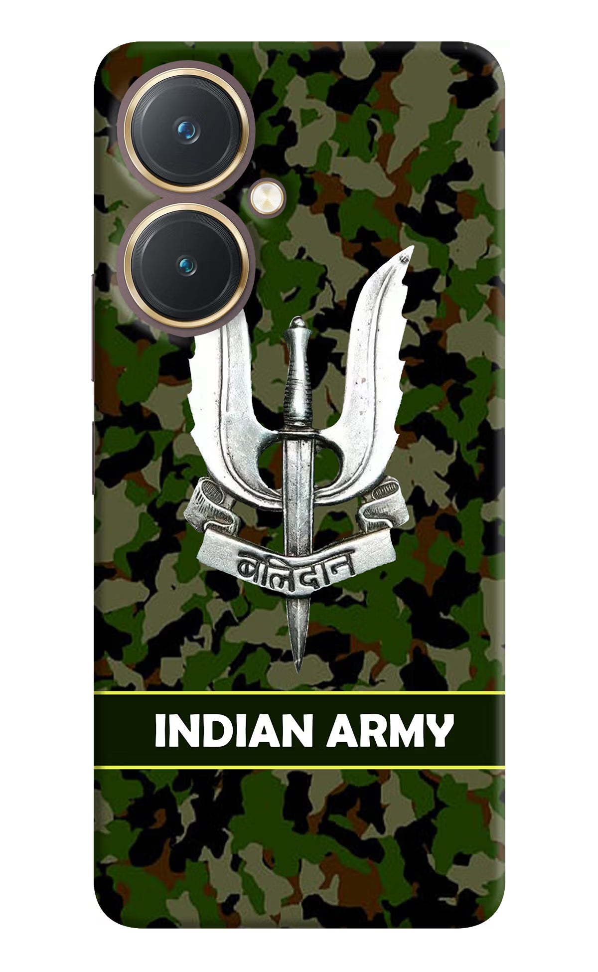 Balidan Indian Logo Vivo Y27 Hard Case Back Cover by Casekaro