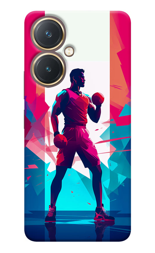 Champion Fighter (AI Generated) Vivo Y27 Back Cover