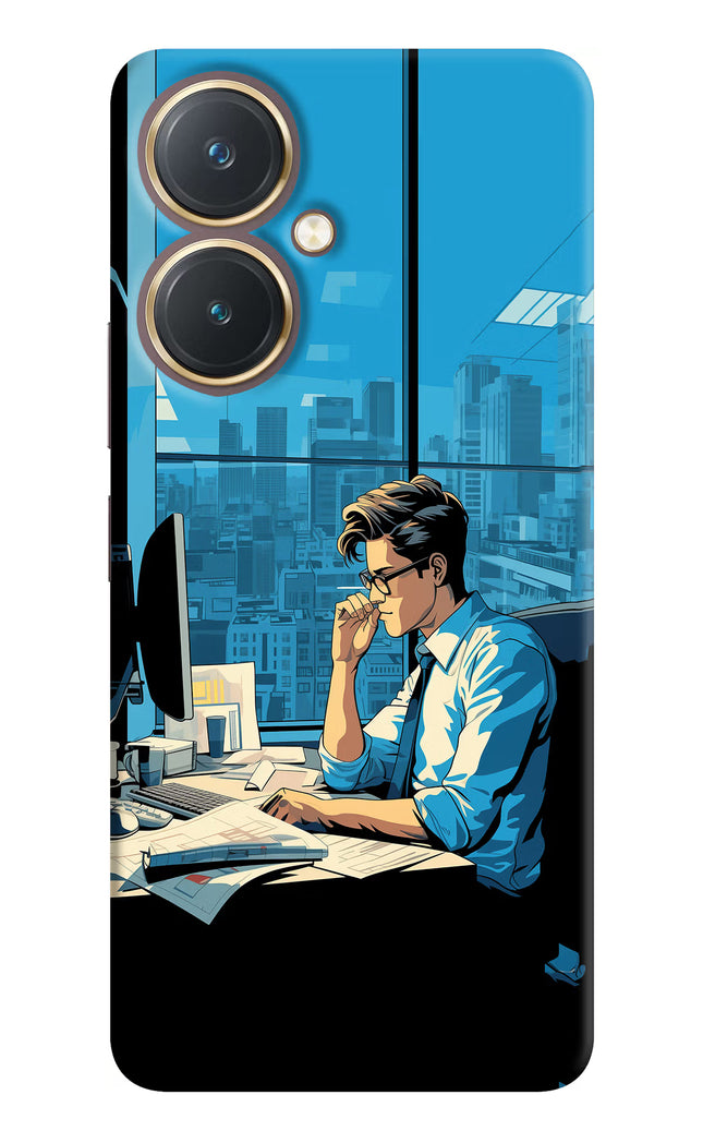 Focused Hustler (AI Generated) Vivo Y27 Hard Case Back Cover by Casekaro