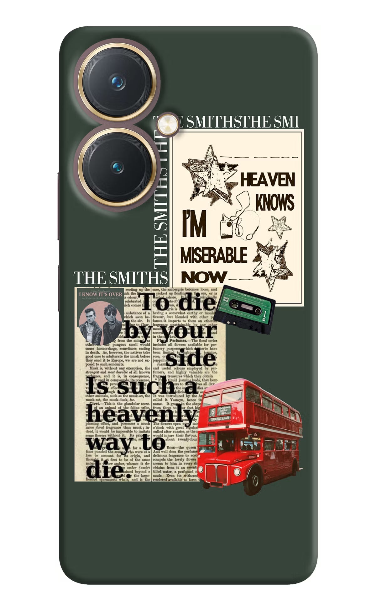 The Smiths Vivo Y27 Hard Case Back Cover by Casekaro