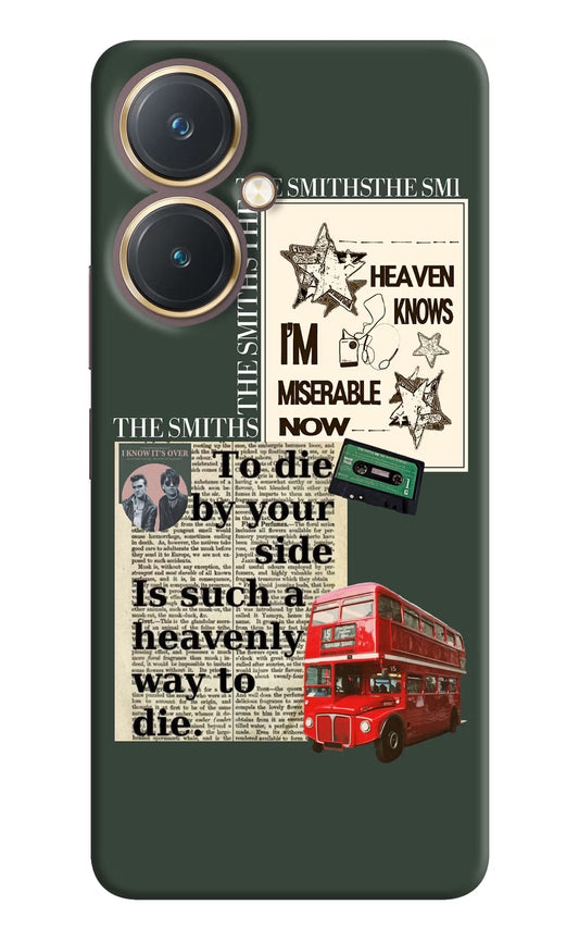 The Smiths Vivo Y27 Hard Case Back Cover by Casekaro