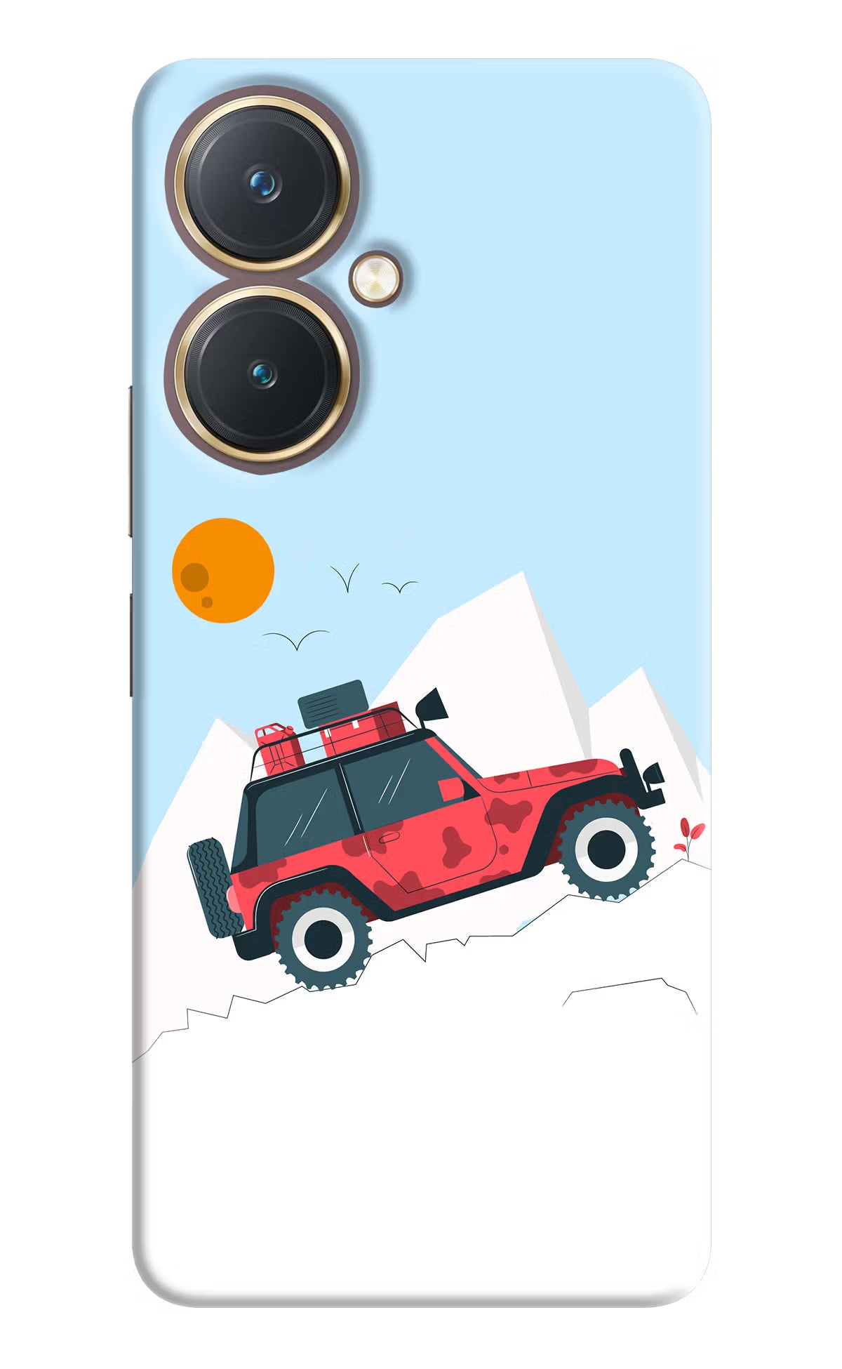 Mountain Trail Beast Vivo Y27 Hard Case Back Cover by Casekaro