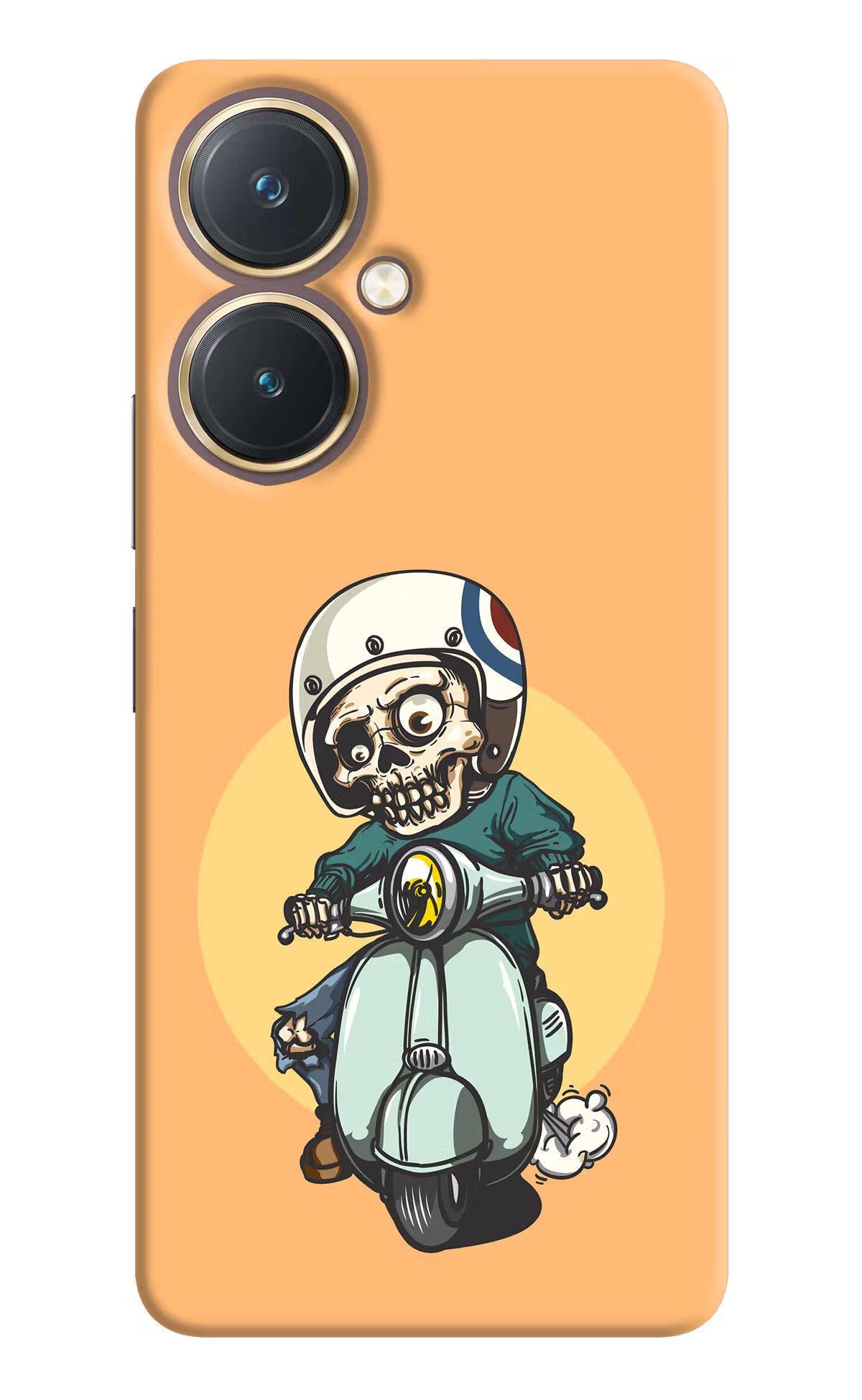 Undead Biker Vivo Y27 Hard Case Back Cover by Casekaro