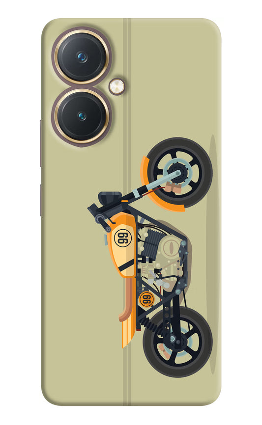 Vertical Speedster Vivo Y27 Hard Case Back Cover by Casekaro