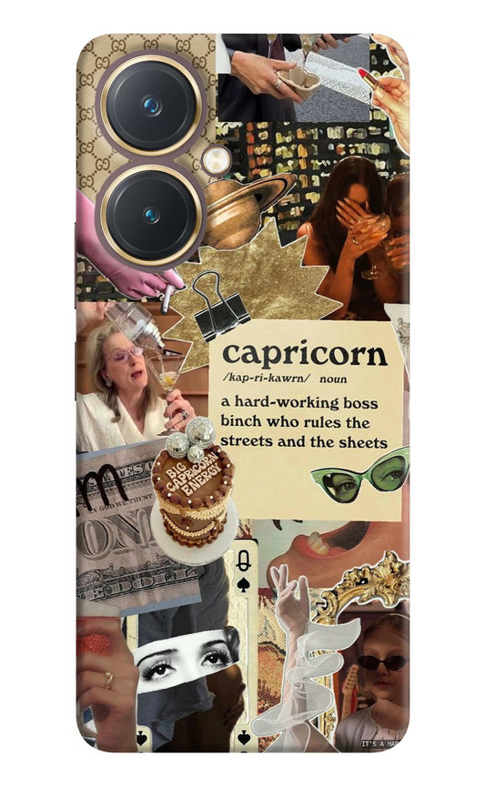 Capricorn Zodiac Vivo Y27 Hard Case Back Cover by Casekaro