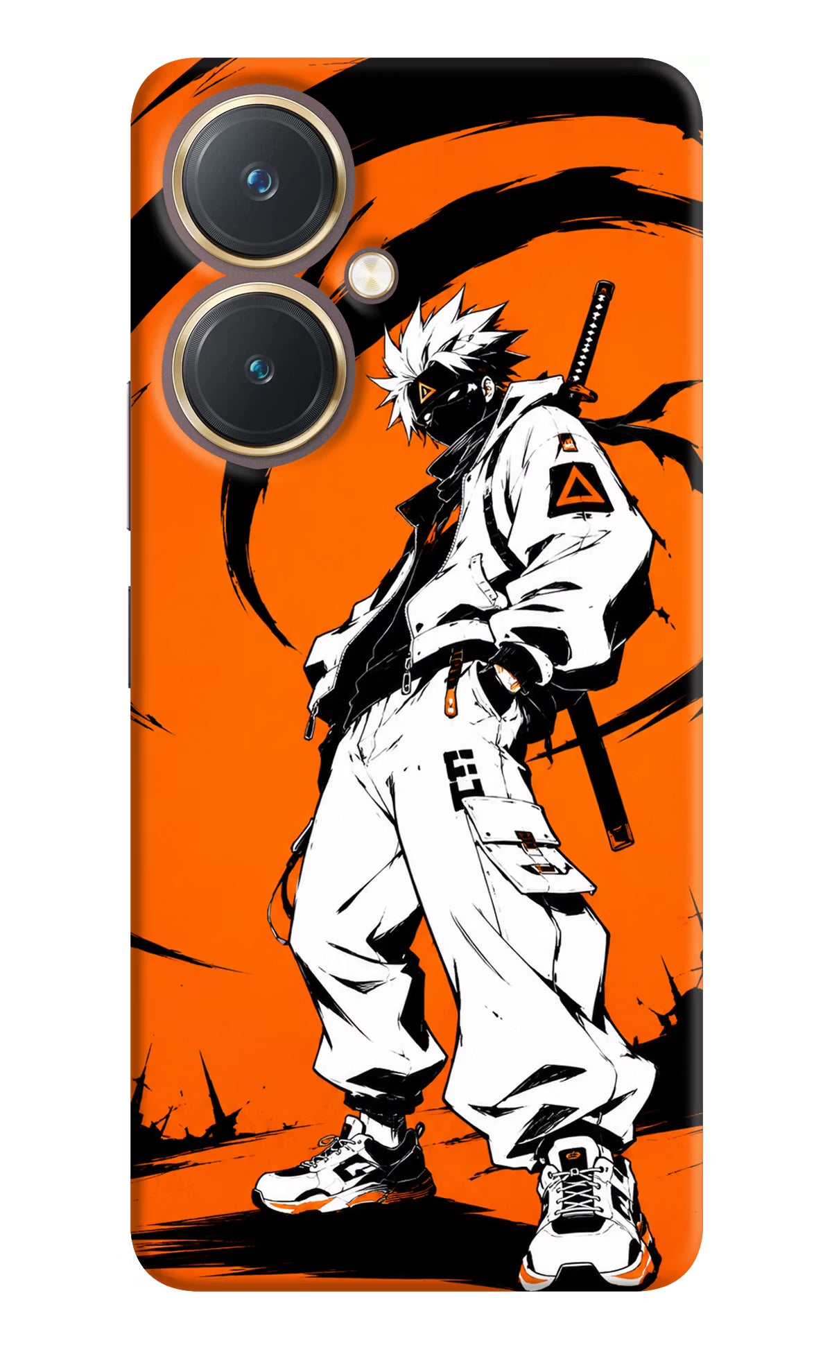 Street Samurai  Vivo Y27 Hard Case Back Cover by Casekaro