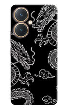 Twin Dragons Vivo Y27 Hard Case Back Cover by Casekaro