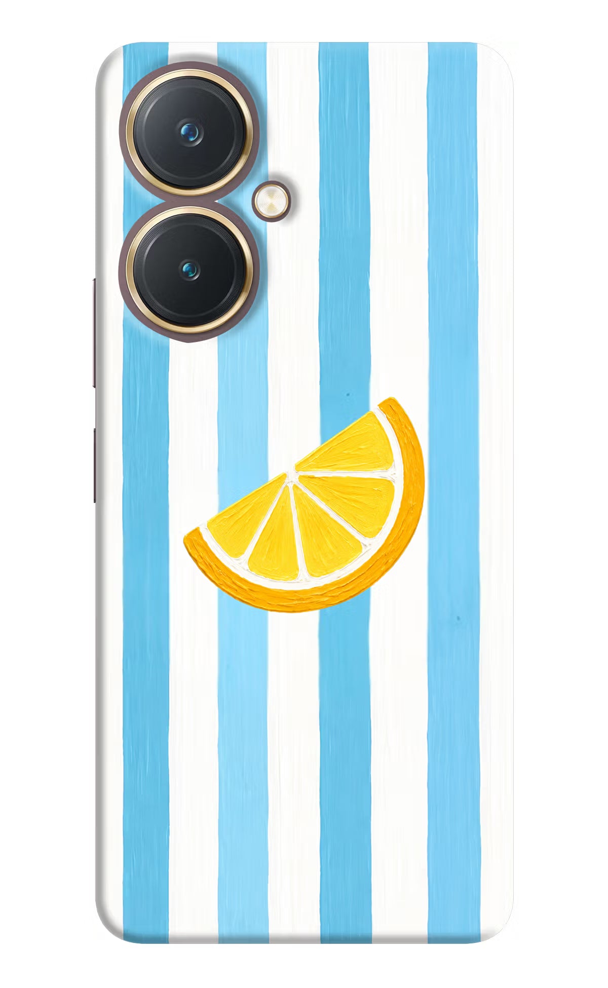 Summer Lemon Vivo Y27 Hard Case Back Cover by Casekaro