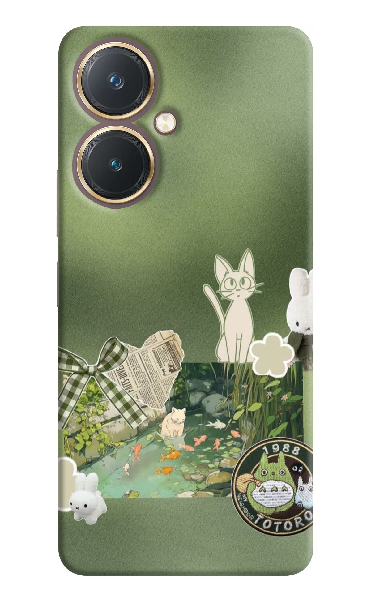 Aesthetic anime Vivo Y27 Back Cover