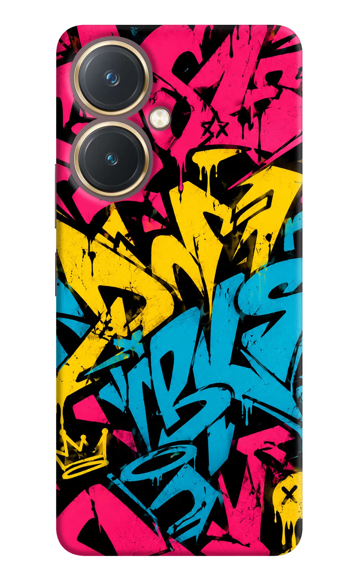 Graffiti Vibe Vivo Y27 Back Cover