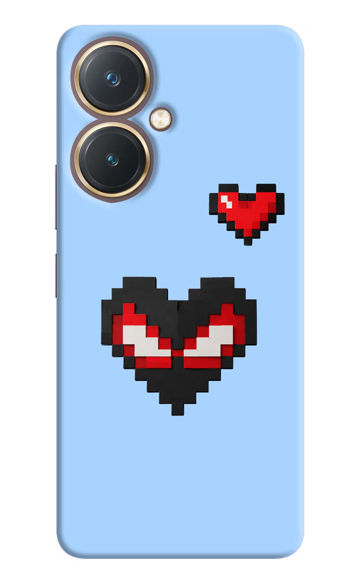 Peter Heart Vivo Y27 Back Cover