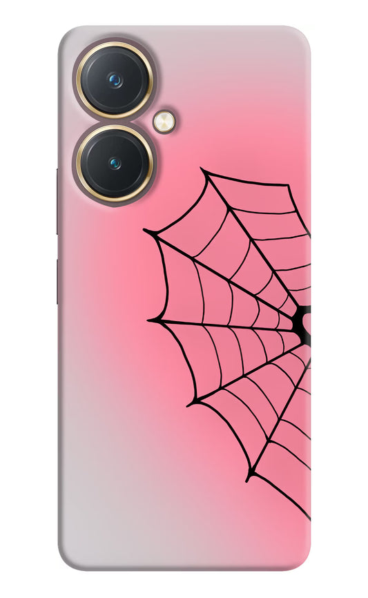 Pink Web Vivo Y27 Hard Case Back Cover by Casekaro