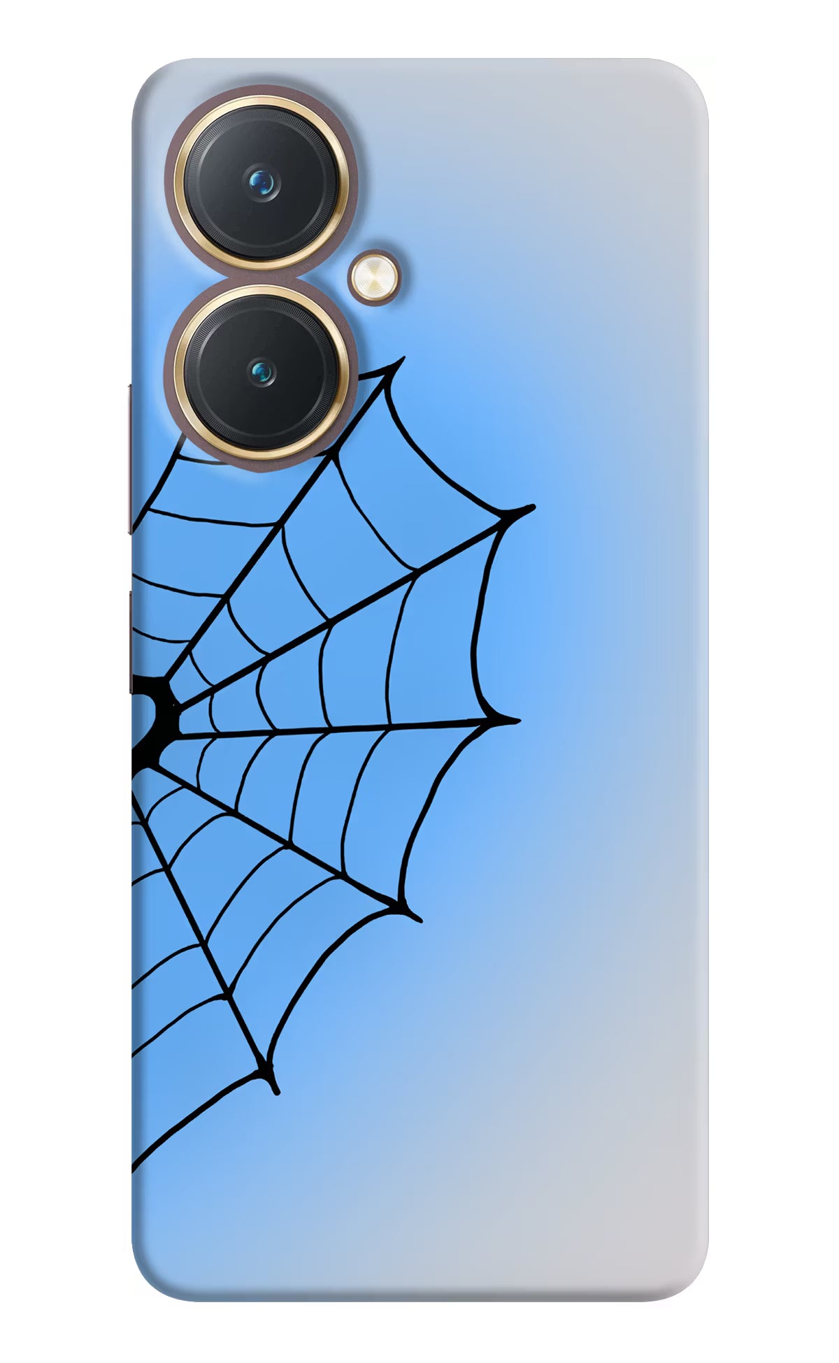 Blue Web Vivo Y27 Back Cover